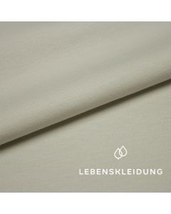 Organic Stretch Jersey fabric - Soft Gray