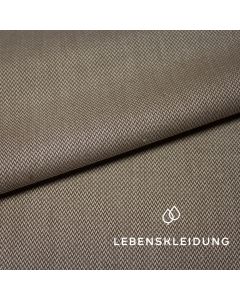 Organic Transposed Twill - Natural-Brown