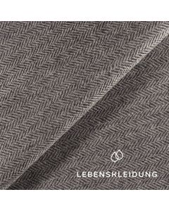 Organic herringbone - anthracite