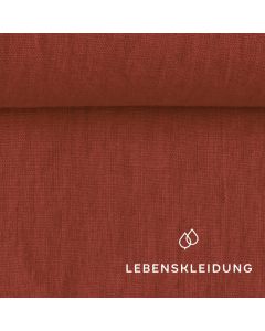 Leinen Stoff - Rot