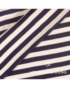 Organic Soft Waistband - Striped Nature/Marine