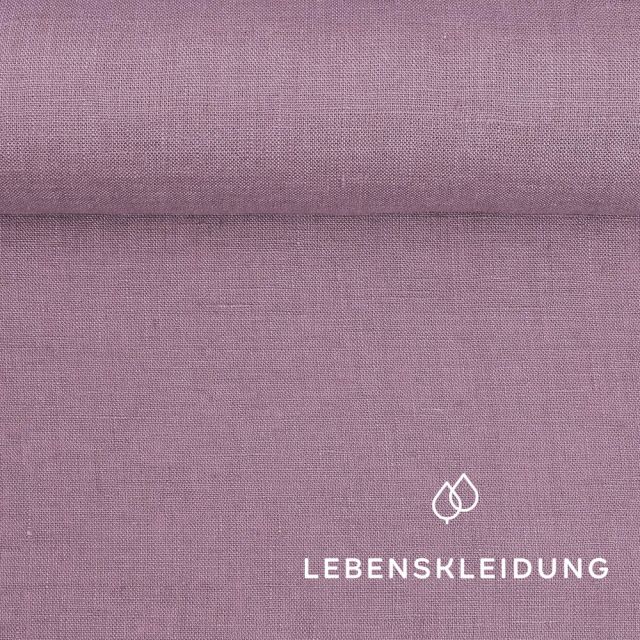 Leinen Stoff - Lilac