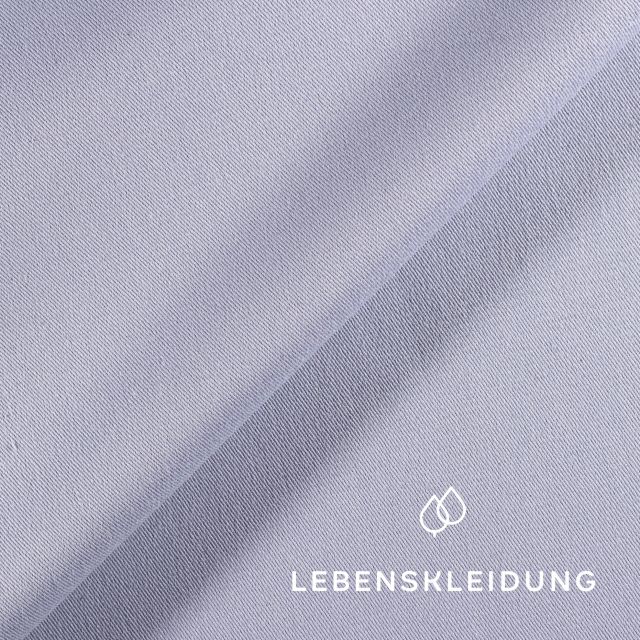 Bio Gabardine Stoff - Light Blue