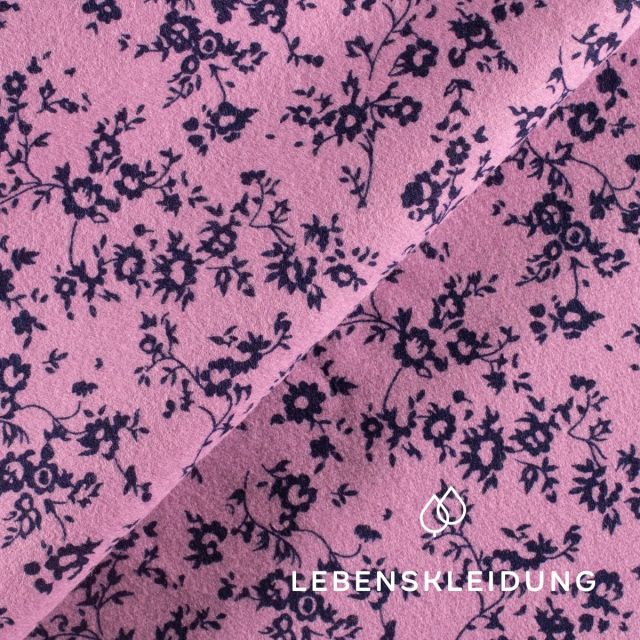 Organic flannel - Millefleur