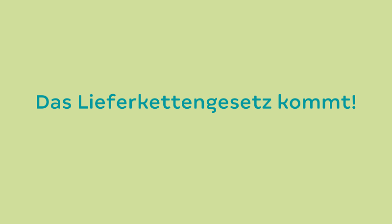 Deutsches Lieferkettengesetz